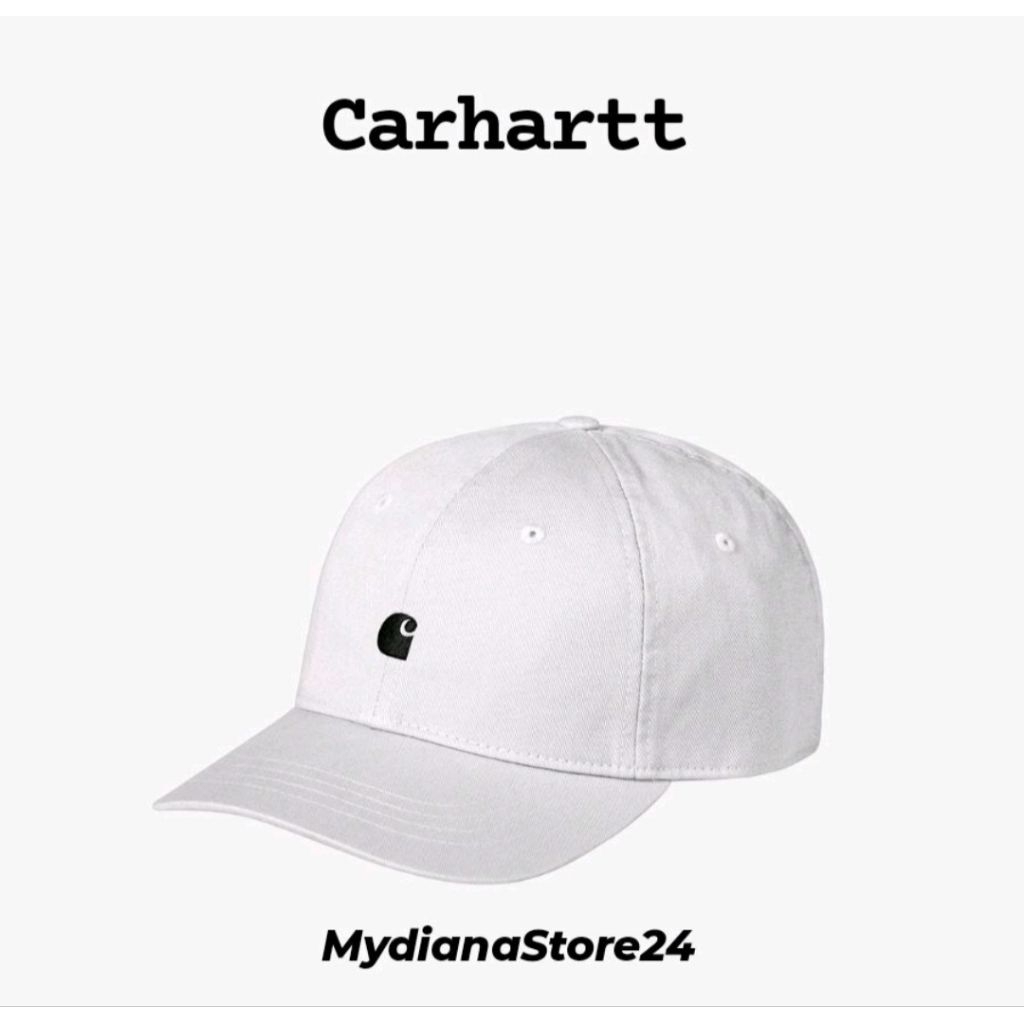 CARHARTT - CARHARTT WIP MADISON LOGO CAP - WHITE