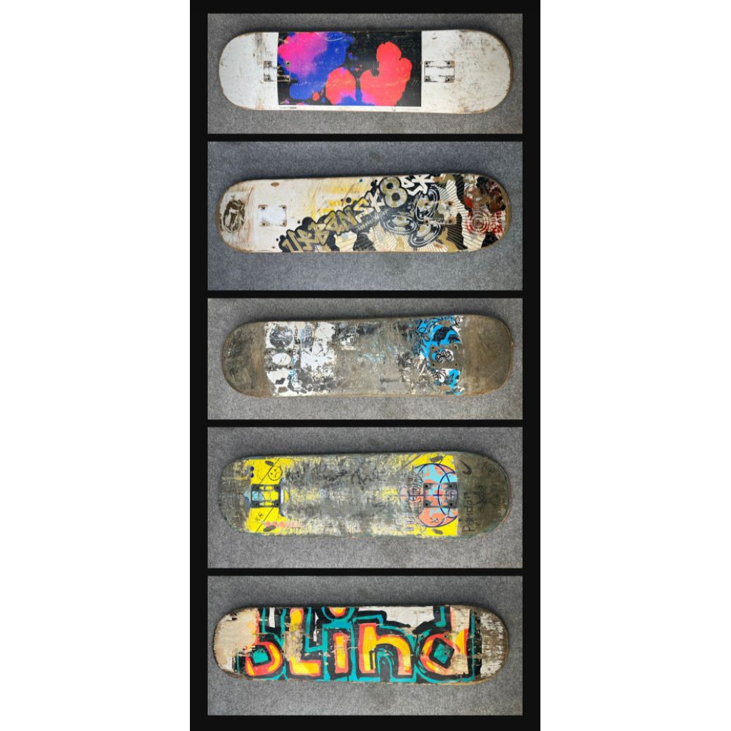 SKATEBOARD DECK SECOND