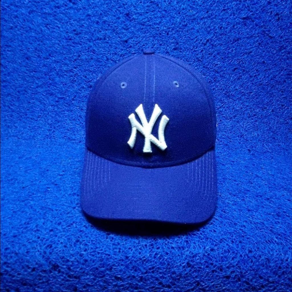 topi baseball NY yankees biru new era cap