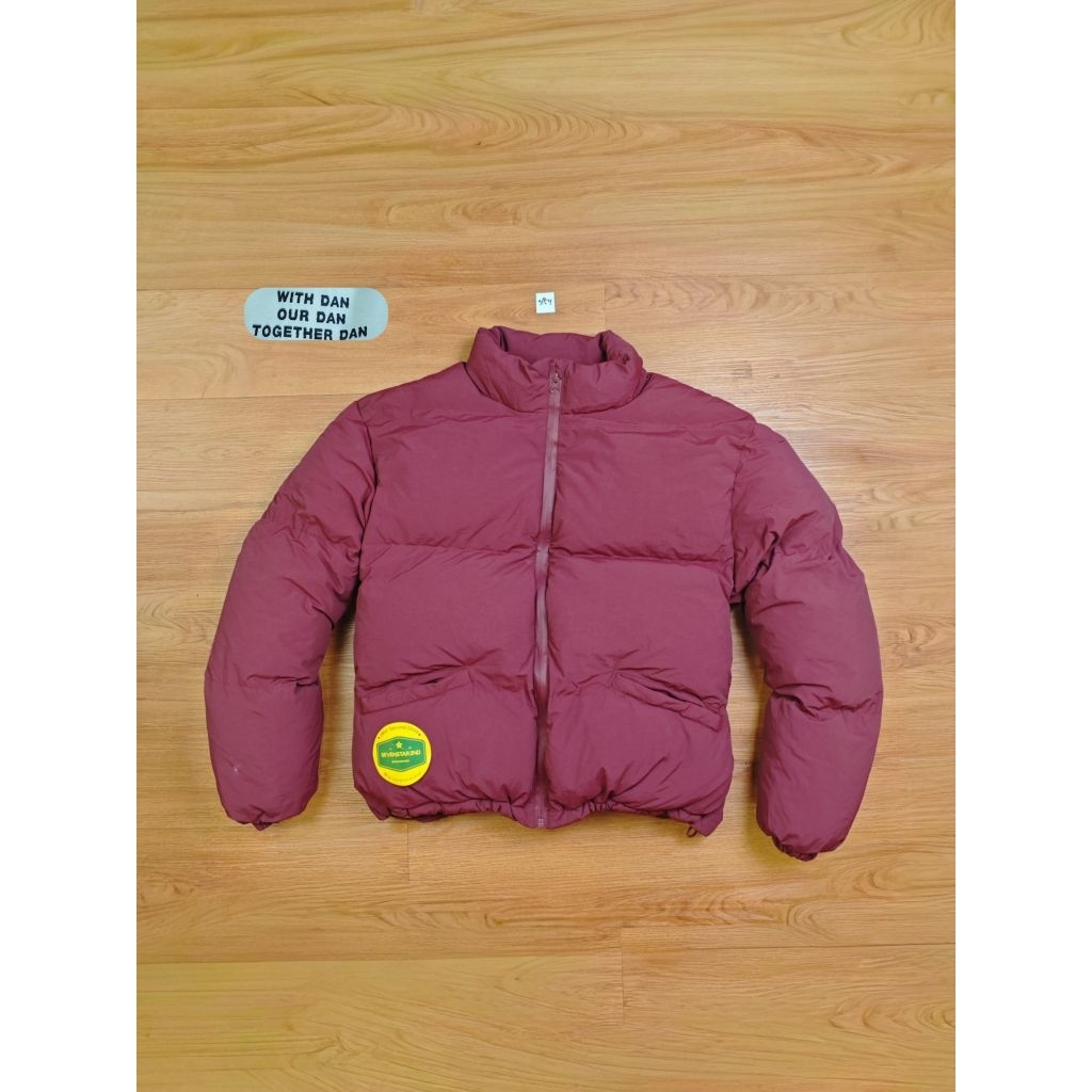with dan our dan Seamless Puffer padded boxy/crop jacket
