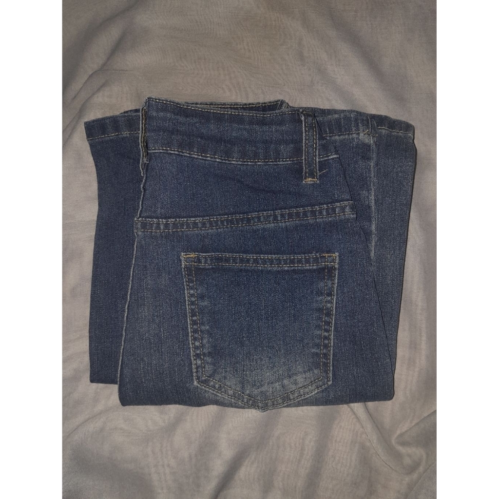 [PRELOVED] LULU JEANS - Jeans Cutbray Size S Biru Retro