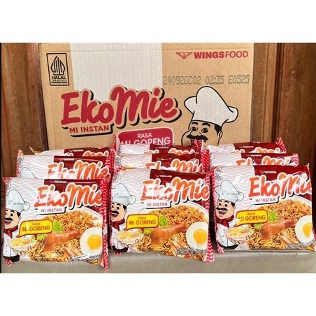 EKO MIE GORENG 1 DUS ISI 40 PCS/EKO MIE DUS MURAH