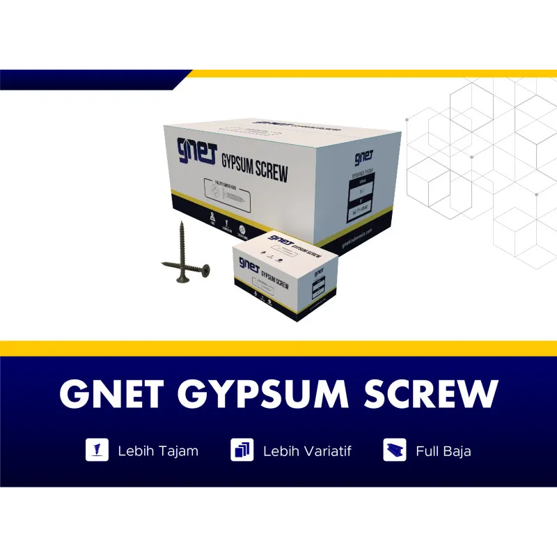 Sekrup gypsum GNET