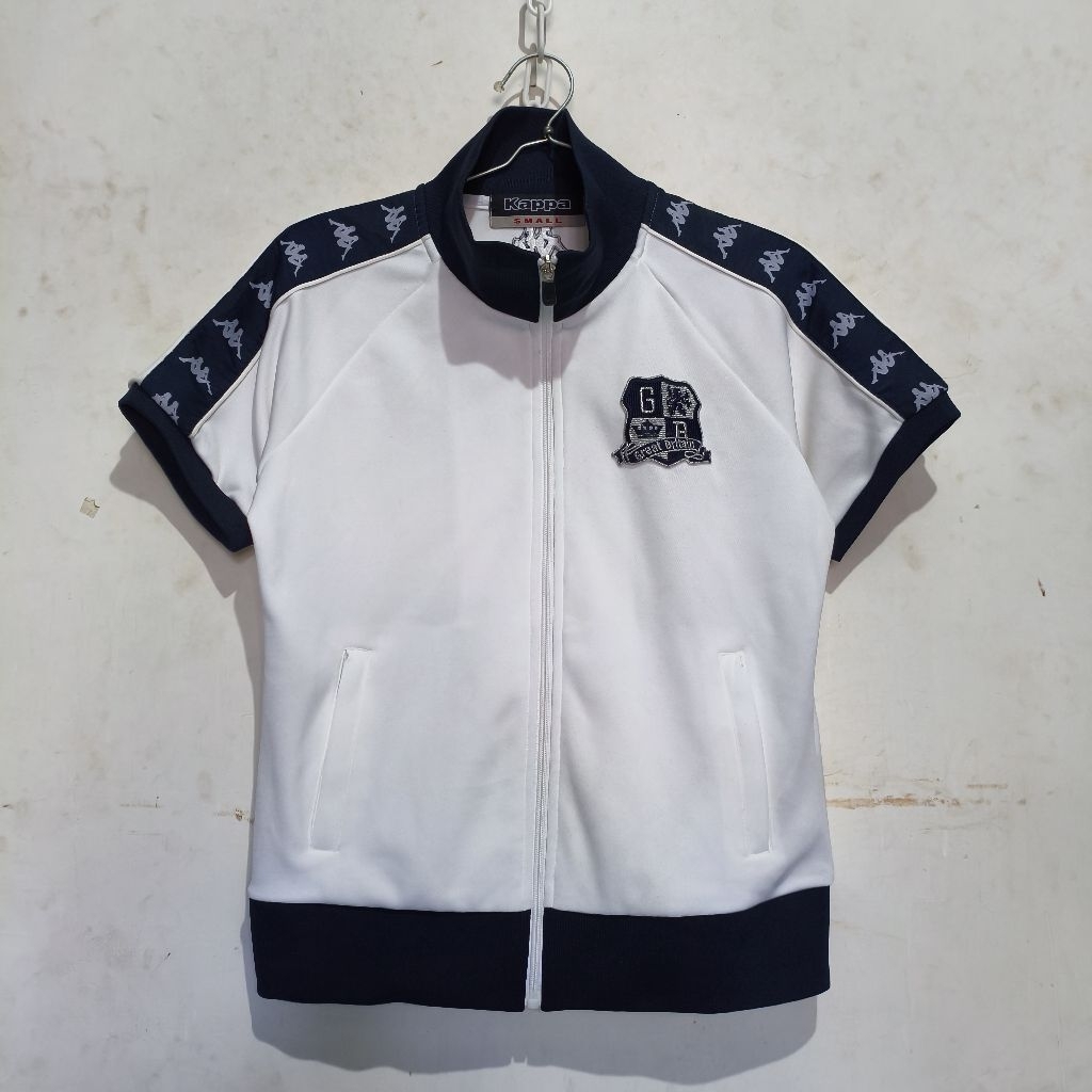 tracktop kappa taped lengan pendek