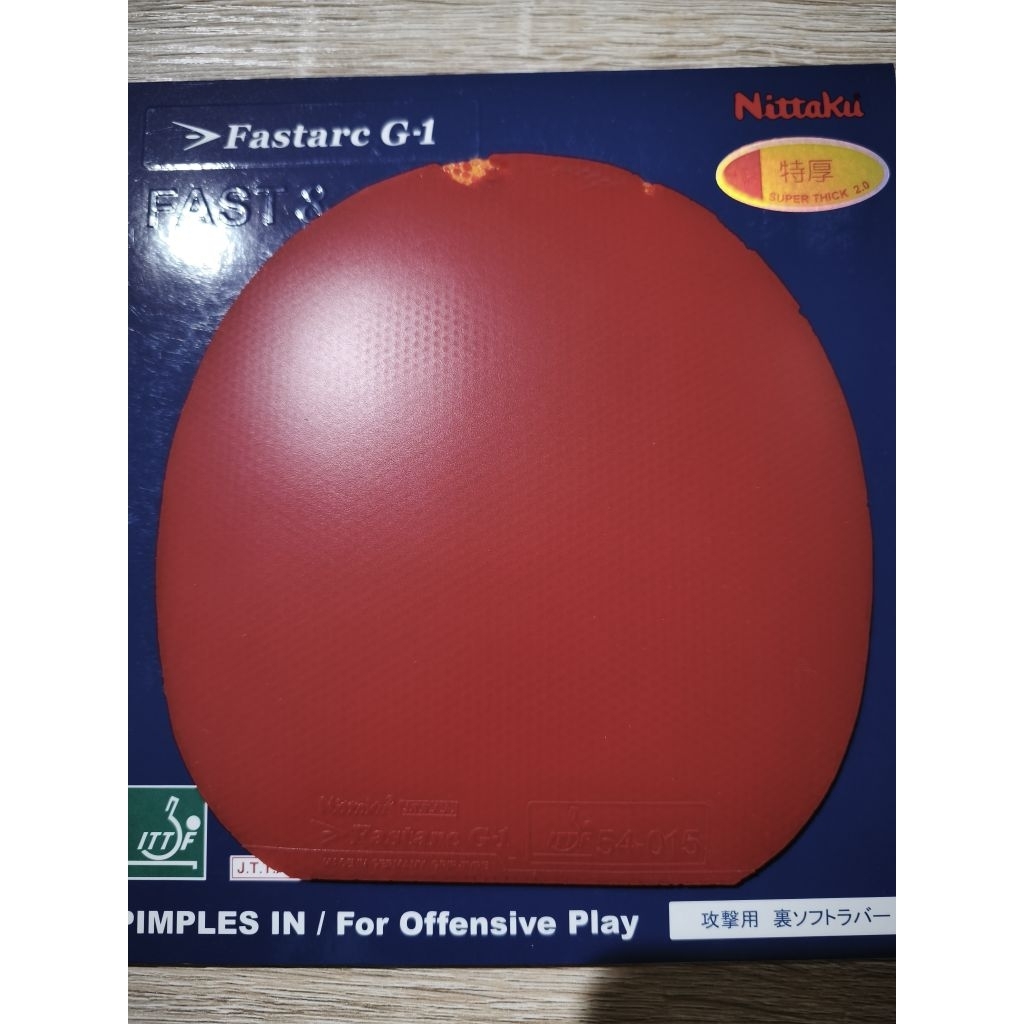 Nittaku Fastarc G1 Merah 2.0 Second . NF19