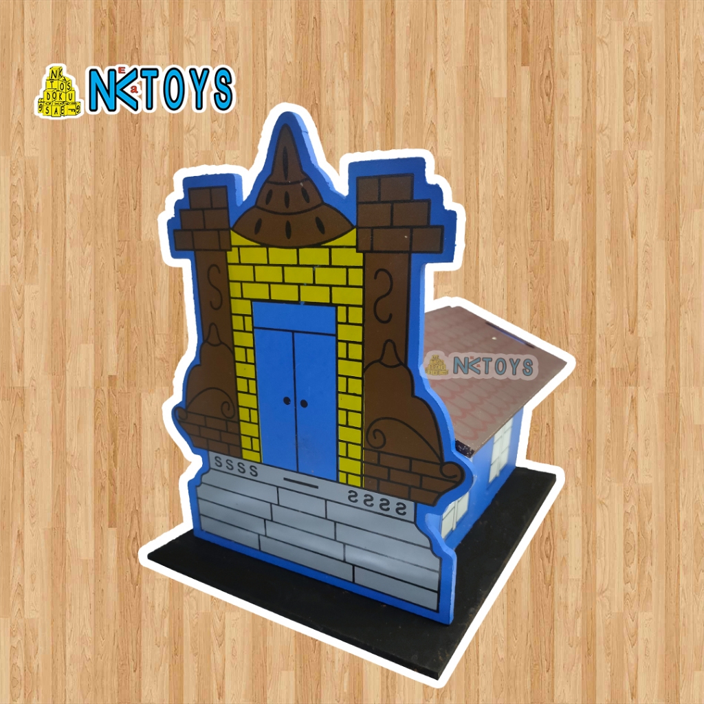 Neka Toys - Maket Rumah Ibadah 3D Pura - Mainan Bongkar Pasang Rumah Ibadah - Mainan Edukasi Anak