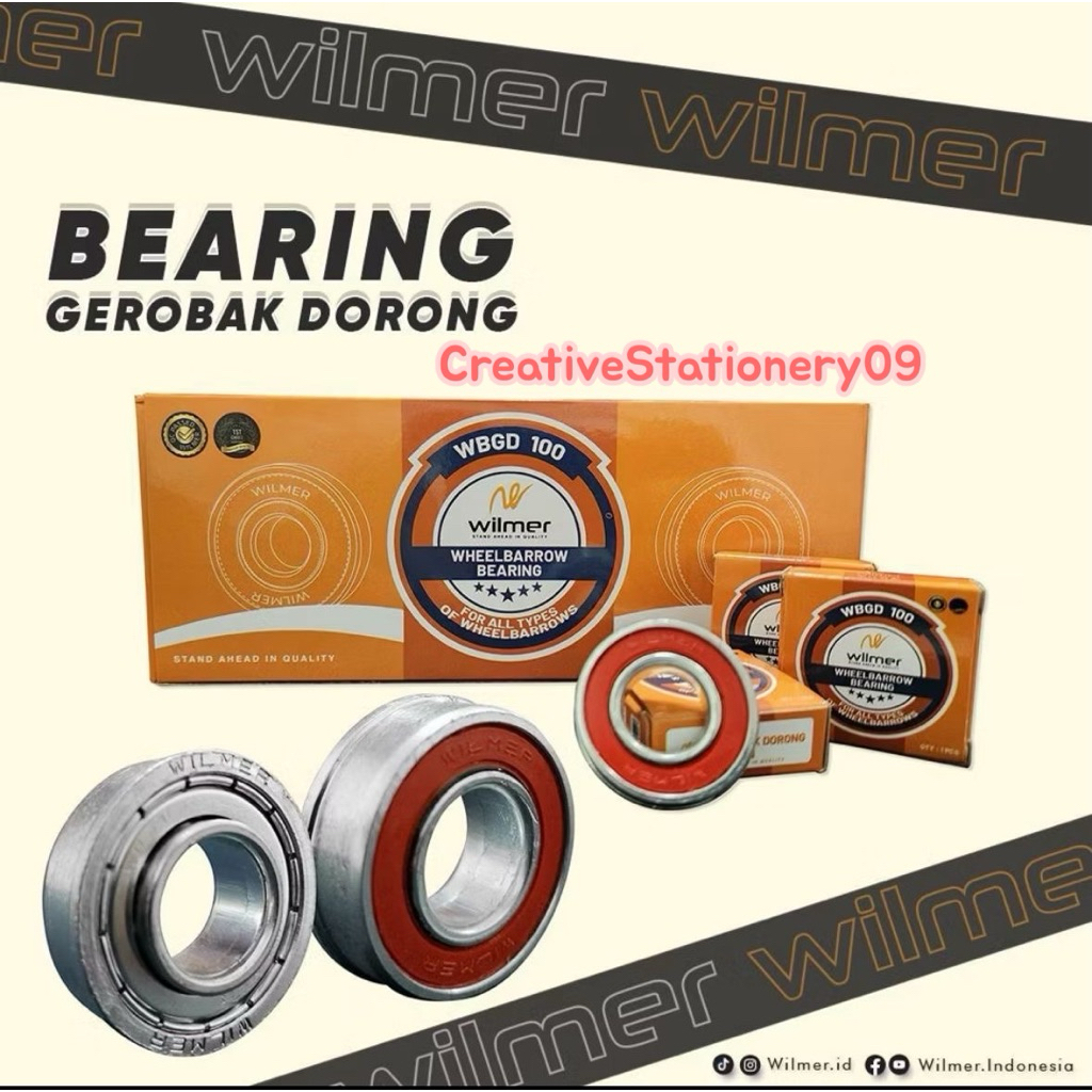 Bearing Gerobak Sorong Artco / Bearing Klahar Gerobak Sorong Artco Murah