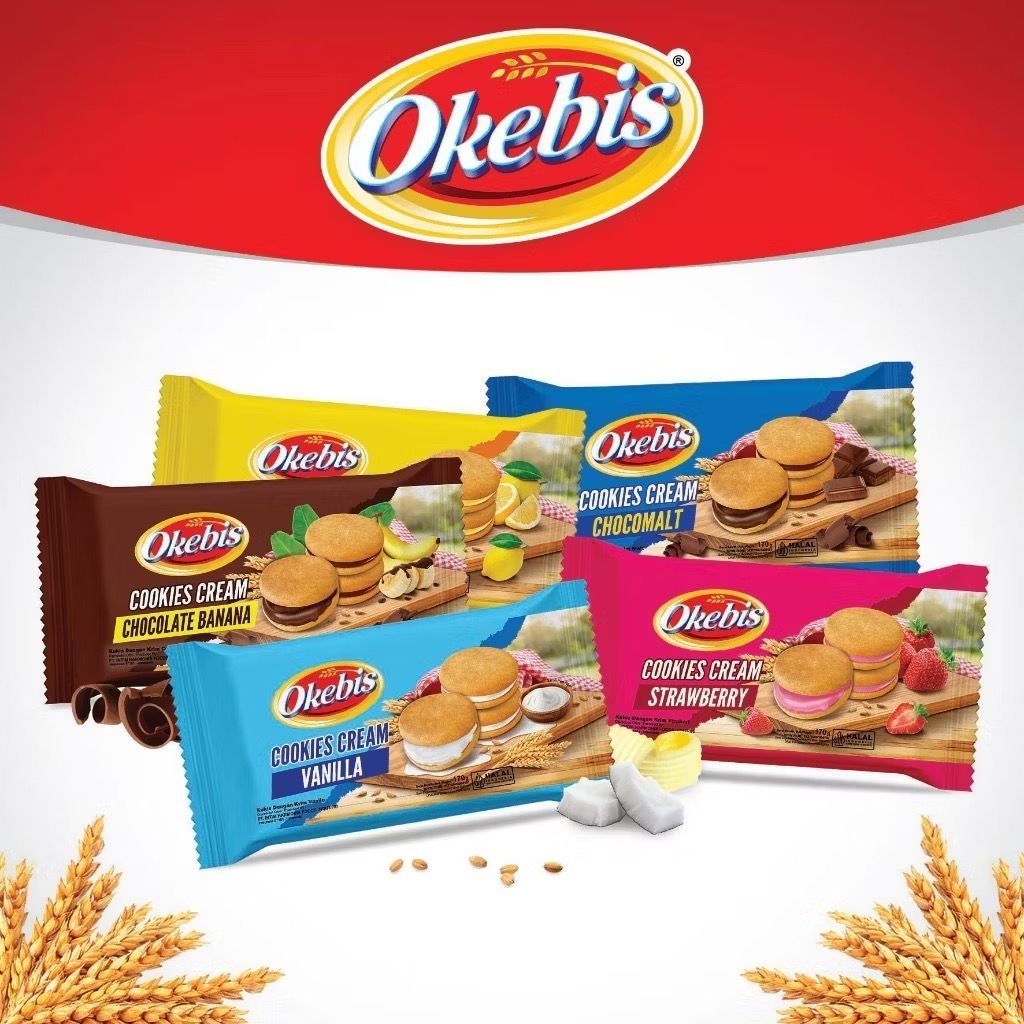 Okebis Biskuit (Varian Rasa Random)