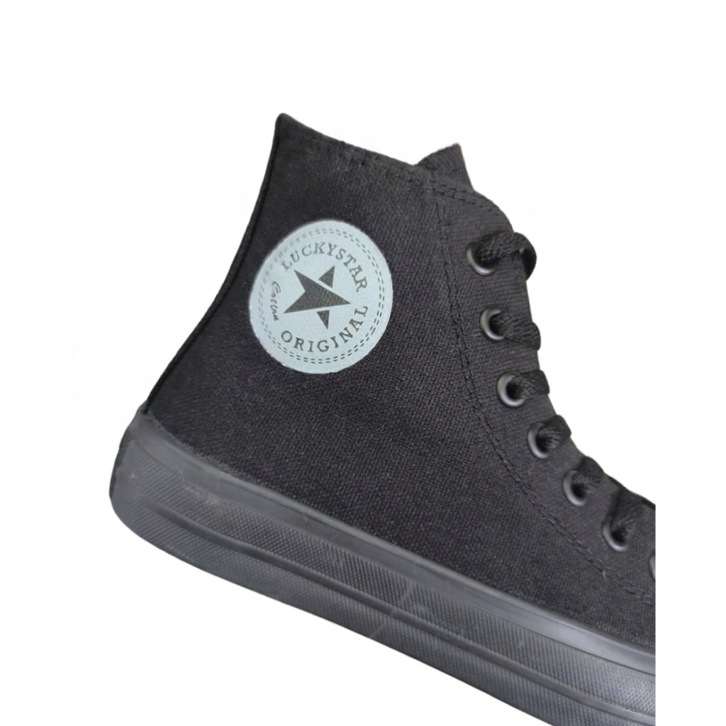 Sepatu Sekolah/Sneakers Casual Dewasa LUCKY STAR AF.1.HI (37-43)
