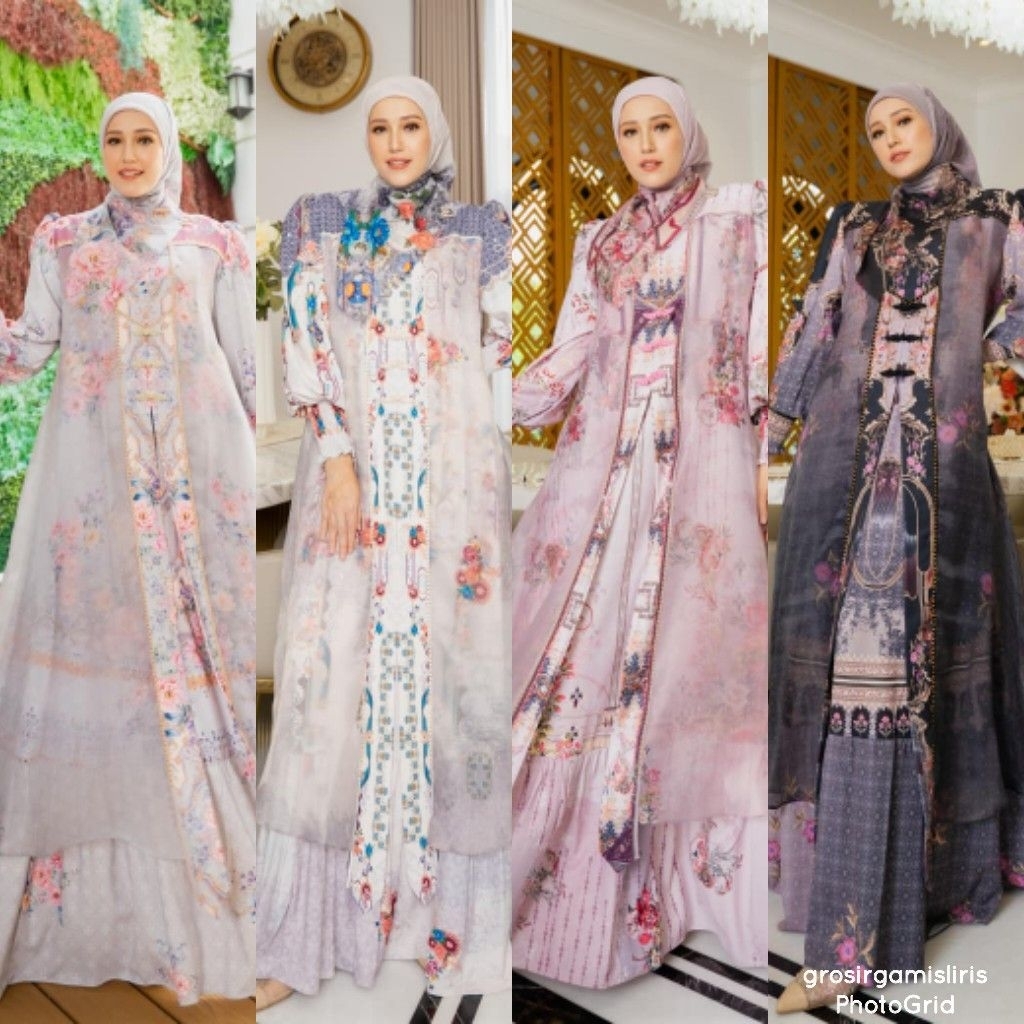 Gamis Sesyara  by Eldeena Gamis Idul Adha Abaya Eldeena