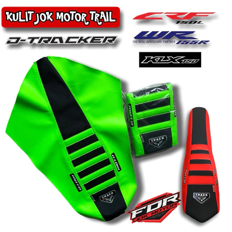 Sarung jok Motor Trail variasi trail/ cover jok trail/ kulit jok trail/ CRF, WR155, KTM, DTRACKER, K