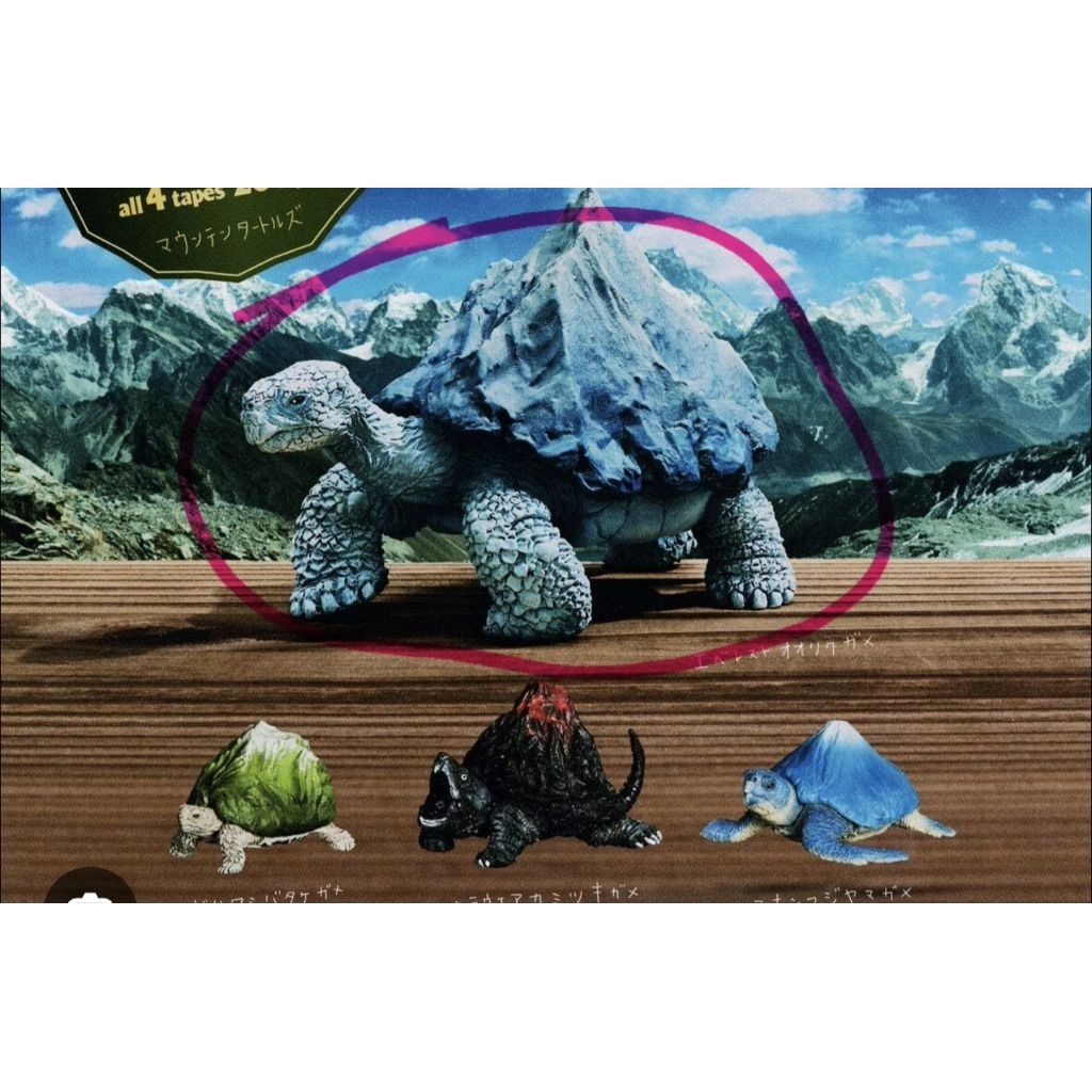 Gashapon Takara Mountain Turtle