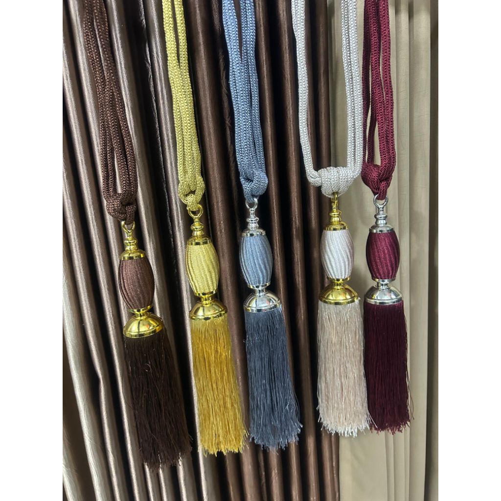 Tali Gorden Minimalis Jumbo, Tassel Pengikat Gorden