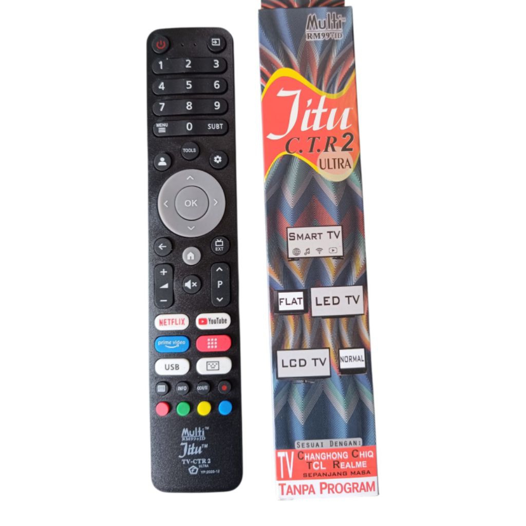 Remote TV Changhong TCL Realme Smart TV
