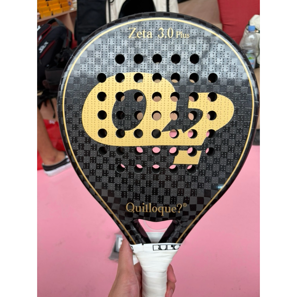 Quilloque Zeta 3.0 Plus Black 12K Padel