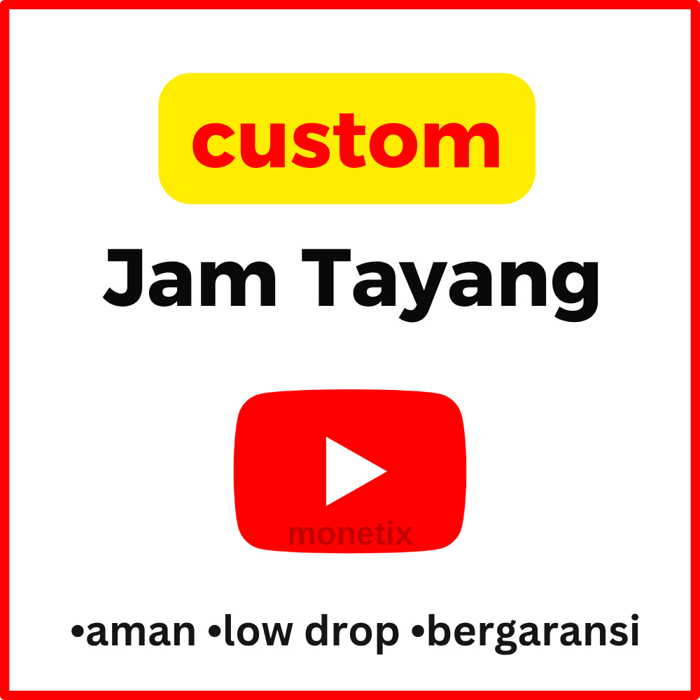 jam tayang youtube custom