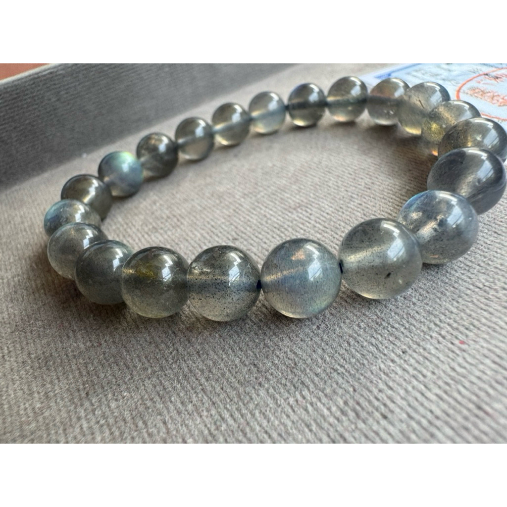 Gelang labradorite (8mm+) cakep full