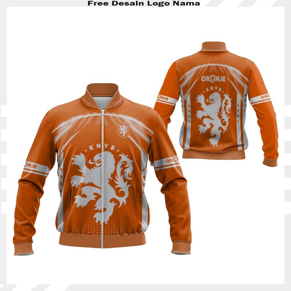 JAKET BOMBER UNISEX - JAKET SUPORTER CONTINGENT BELANDA FULLPRINTING PREMIUM