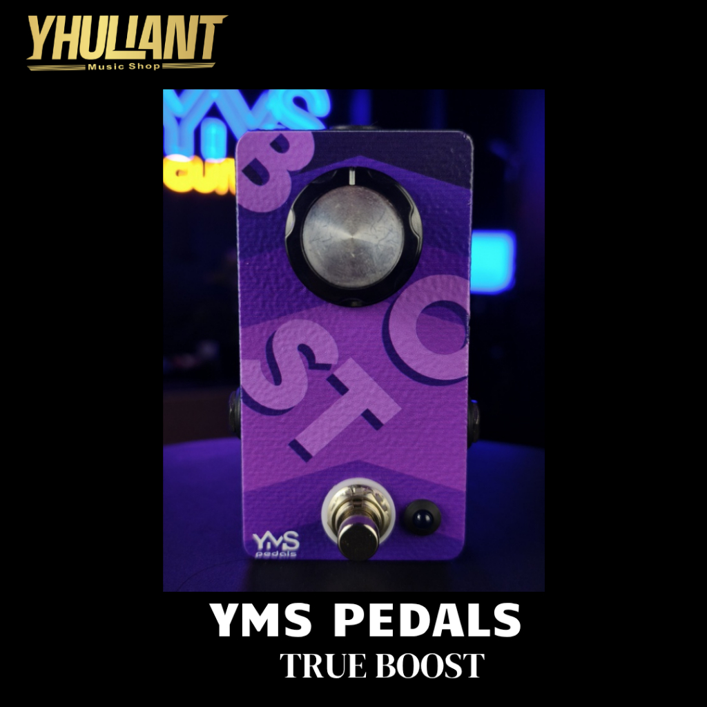 YMS Pedals True Boost Booster Guitar Effect Original Indonesia