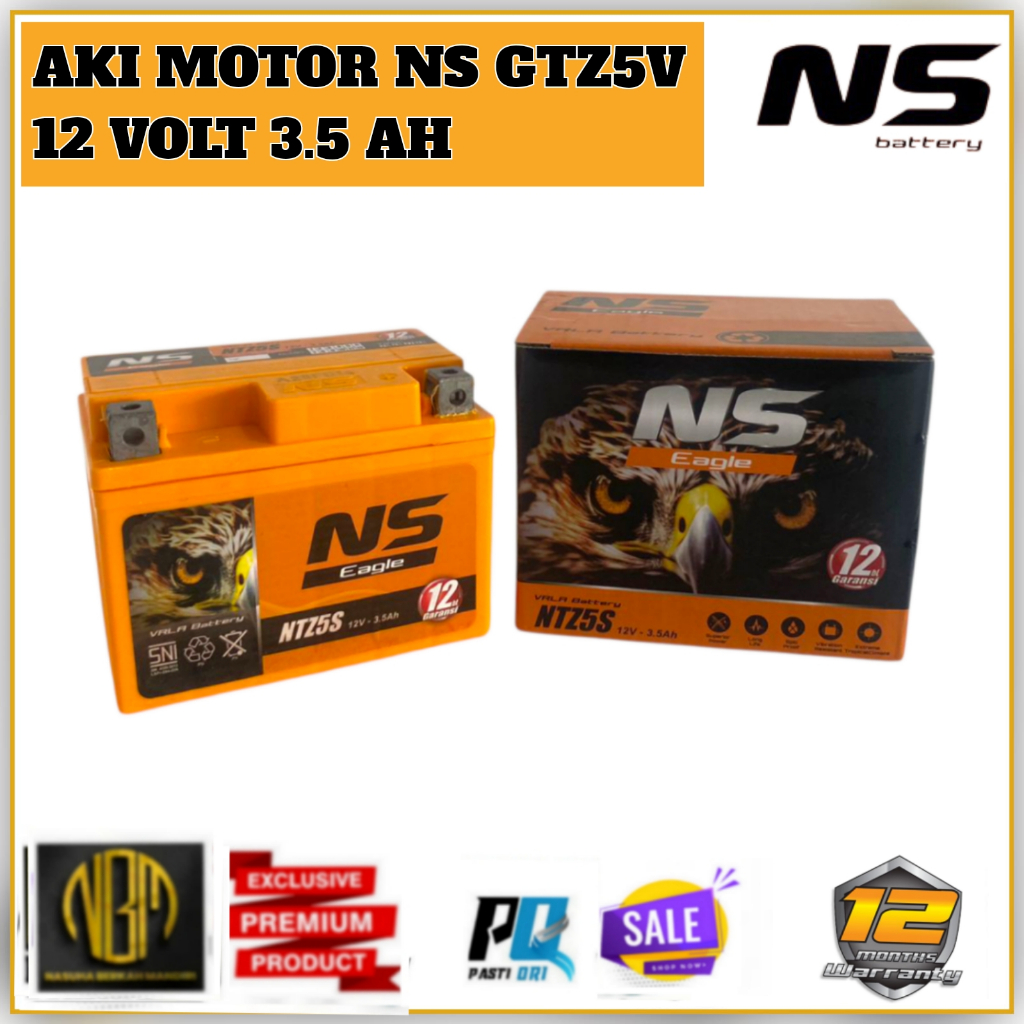 Aki Motor HONDA BEAT FI ESP Street Karbu Mio J G GT Xeon Soul Fino Byson Vixion NS EAGLE  GTZ5 Garan