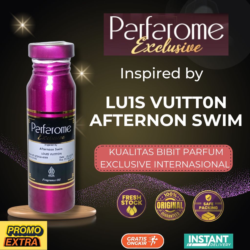 (100GR SEGEL) PARFAROME EXCLUSIVE afternoon swim 100% BIBIT MURNI SEGEL PABRIK