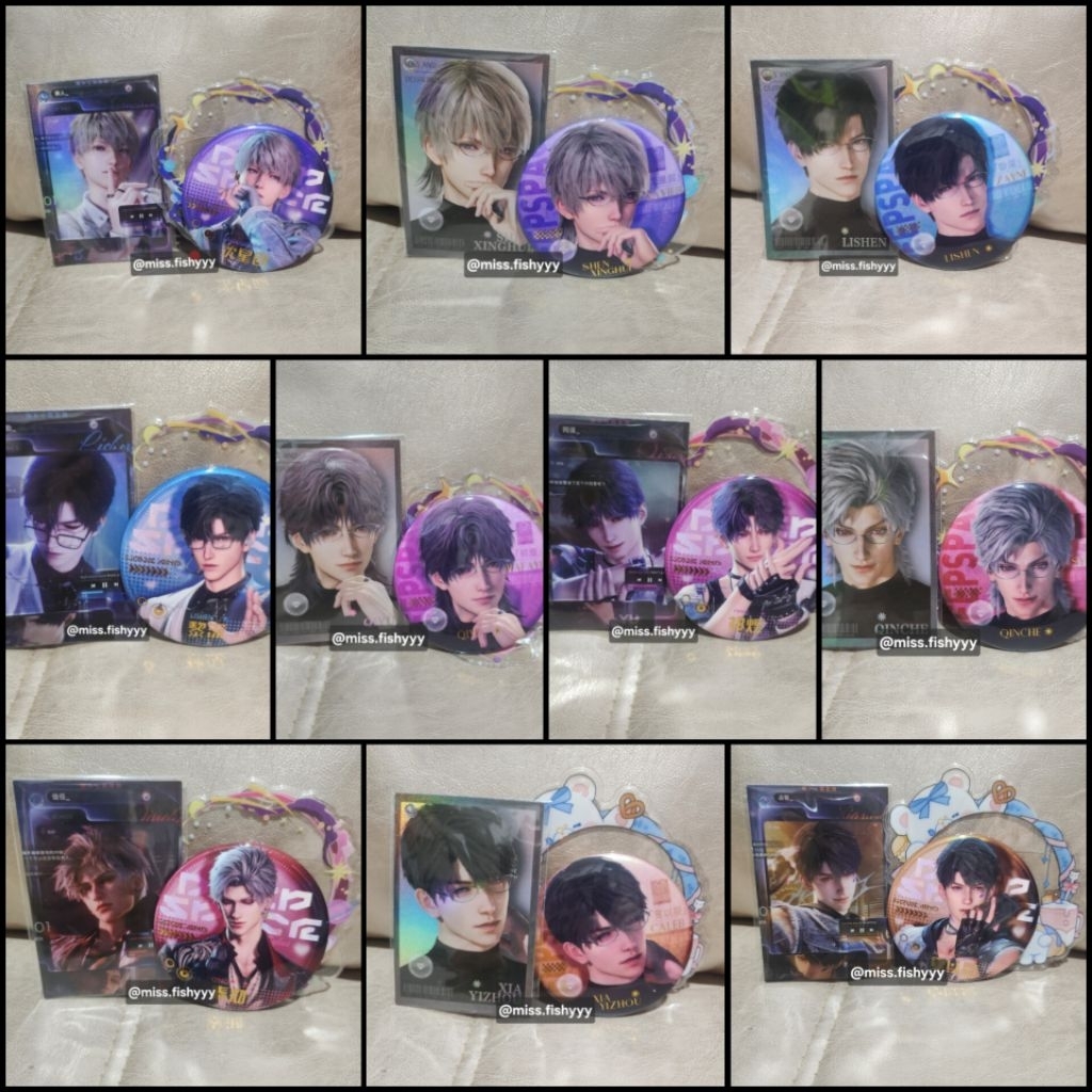 Love and Deepspace Badge dan Photocard