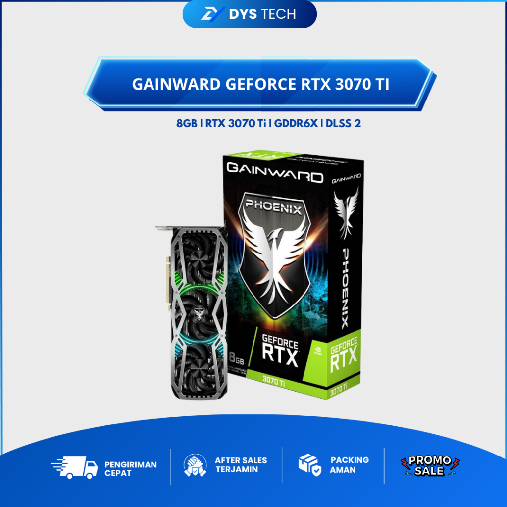 GAINWARD GeForce RTX 3070 Ti PHOENIX 8GB DDR6 - RTX 3070Ti