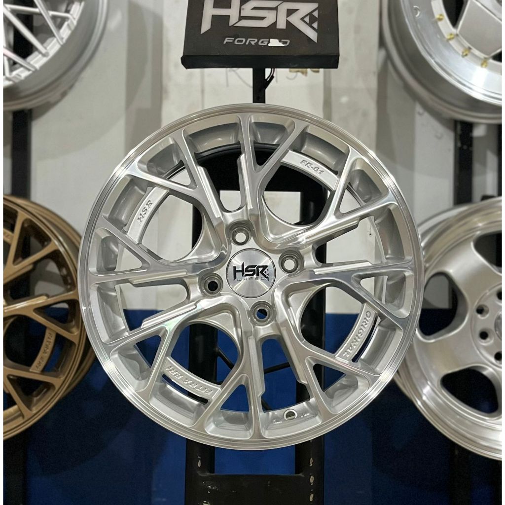 promo velg racing r15 HSR FE01 untuk sigra calya agya ayla genio rio mirage dll ring 15