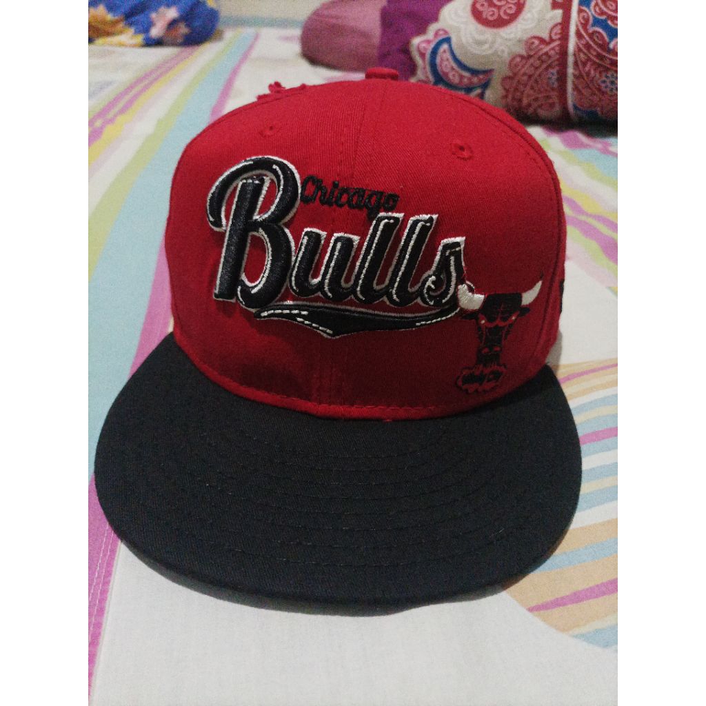 topi snapback new era nba Chicago Bulls