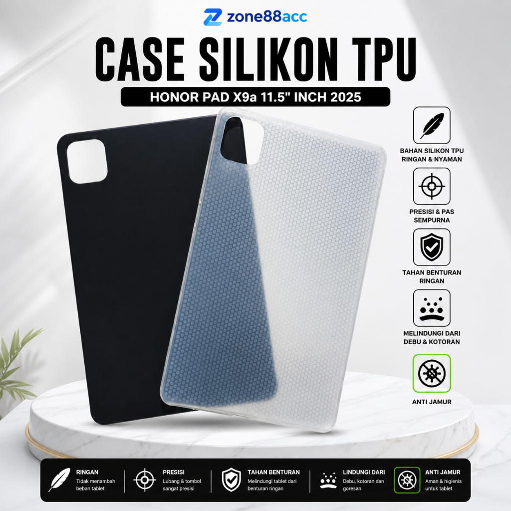 Silikon Honor Pad X9a 2025 11.5"inch / Casing Honor Pad X9a / case honor pad x9a / softcase Honor Pa