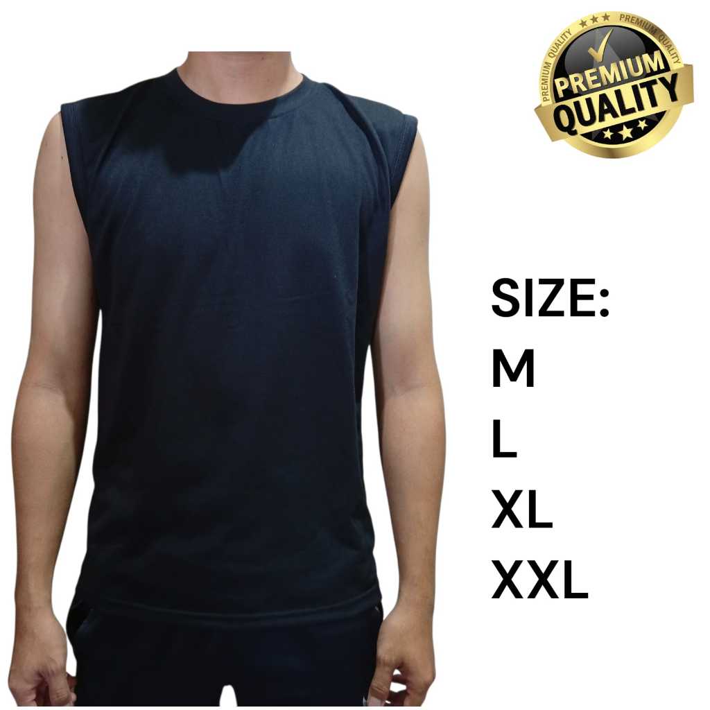 Kaos Oblong Pria Dewasa Tanpa Lengan Casual