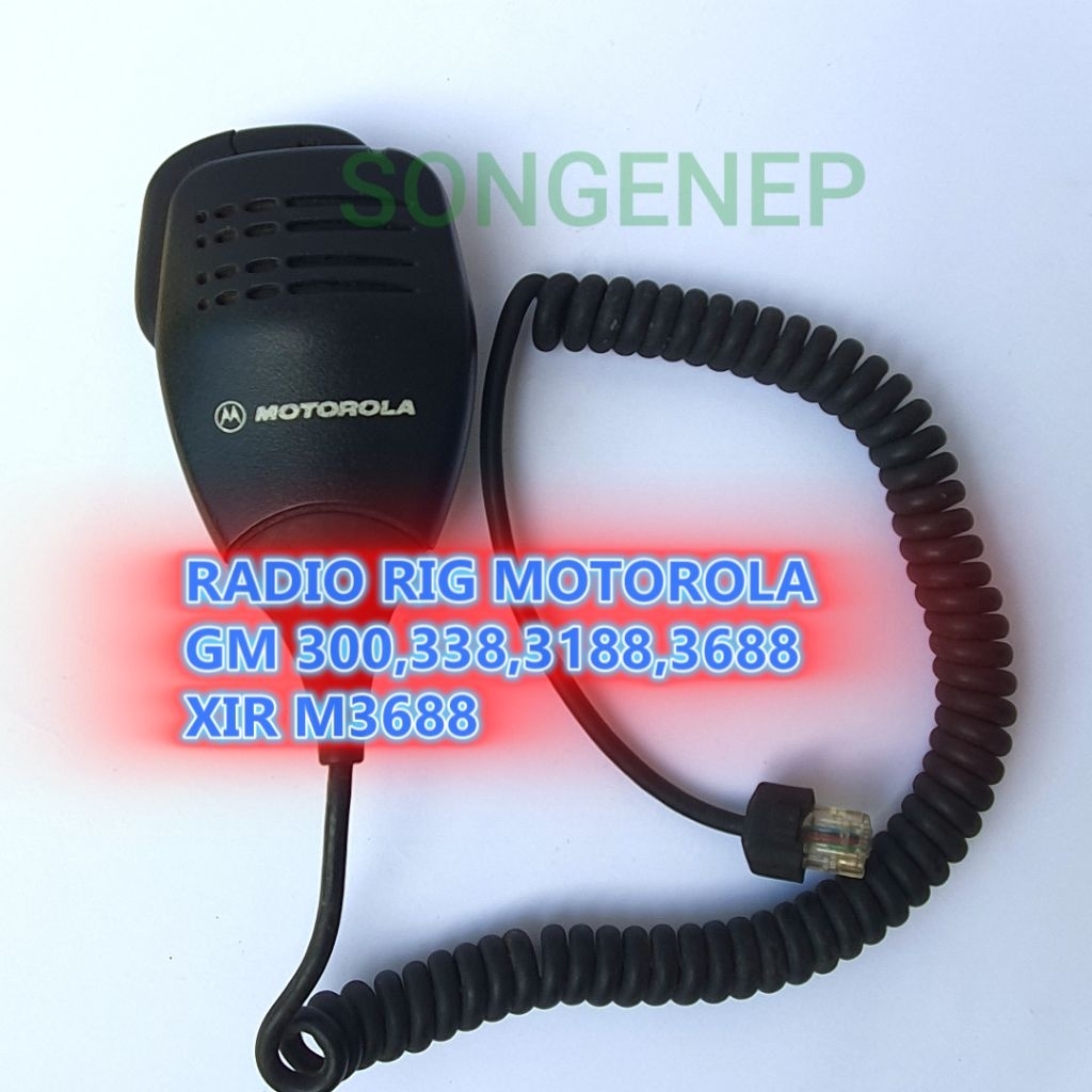 EXSTRAMIC RADIO RIG MOTOROLA