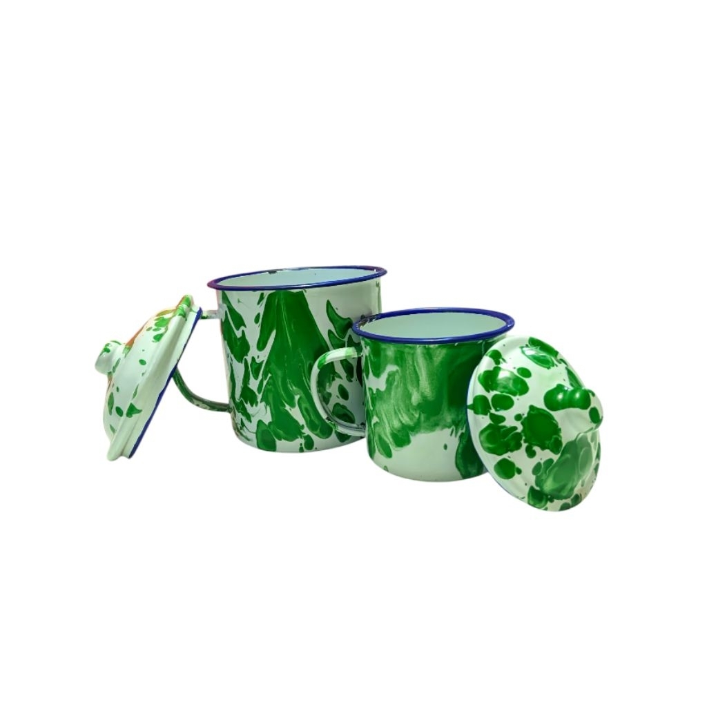MUG SET BLURIK ENAMEL NIZEN BERBAGAI UKURAN