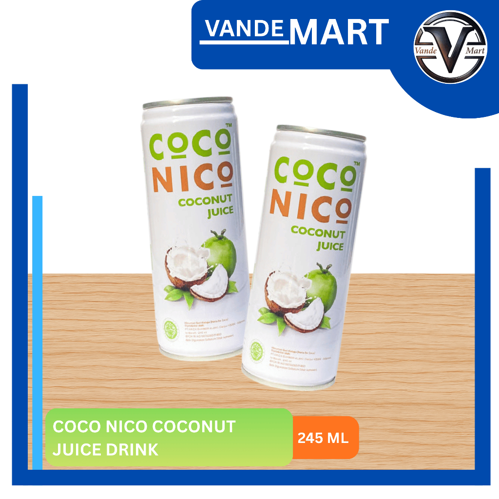 Coco Nico Coconut Juice Drink- minuman jus kelapa