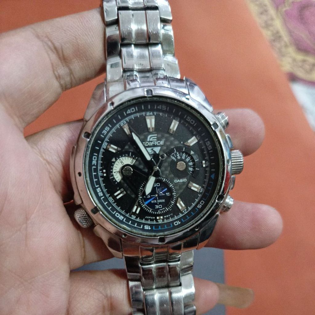 jam tangan original casio edifice preloved second bekas