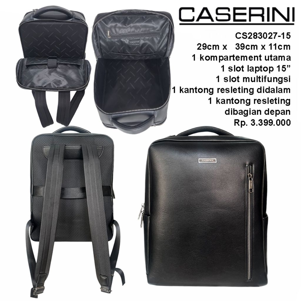 CASERINI CS283027-15 BUSINESS BACKPACK Tas Ransel Pria