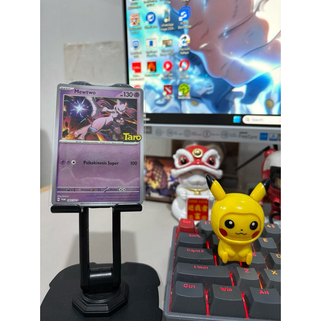 MewTwo Taro - Kartu Promo Pokemon indonesia jepang japan