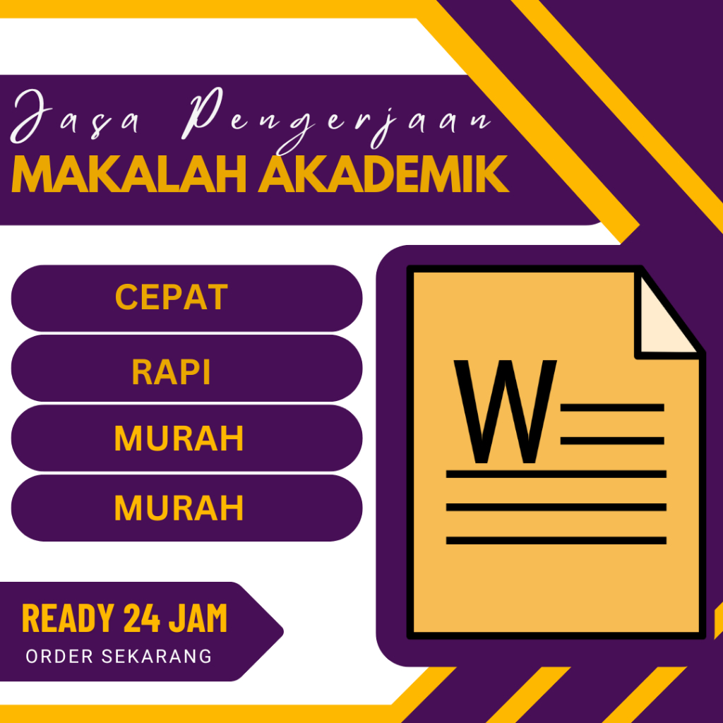 Jasa Pembuatan Makalah Semua JUrusan