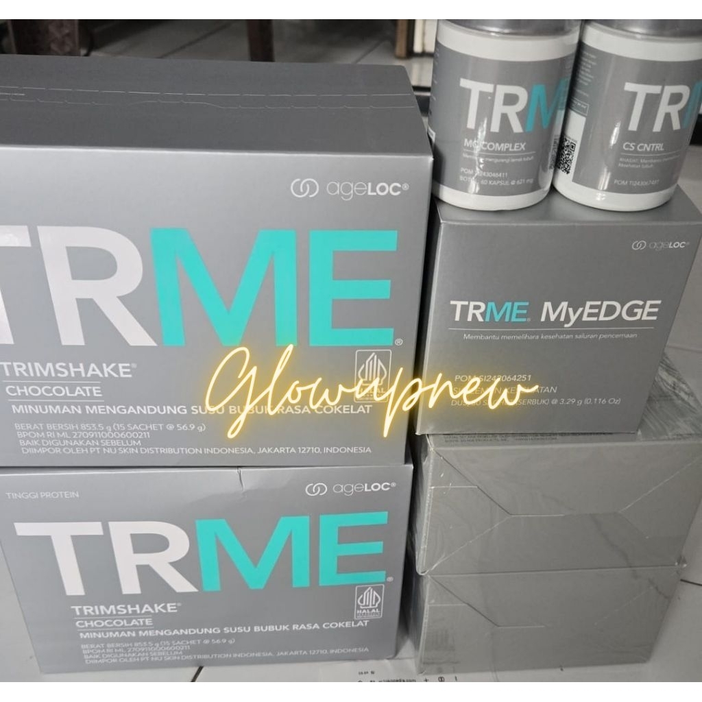 Trme Diet 1 Bulan TANPA JUMPSTART TWS V2 ORIGINAL ASLI TR90 suplemen diet nuskin® pharmanex original