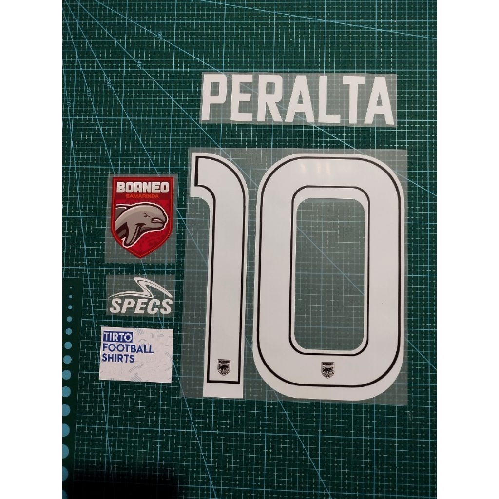 Nameset Borneo Fc 2025 2026 2024 2023 Bri Super League Liga 1 Dtf Nomor Punggung jersey