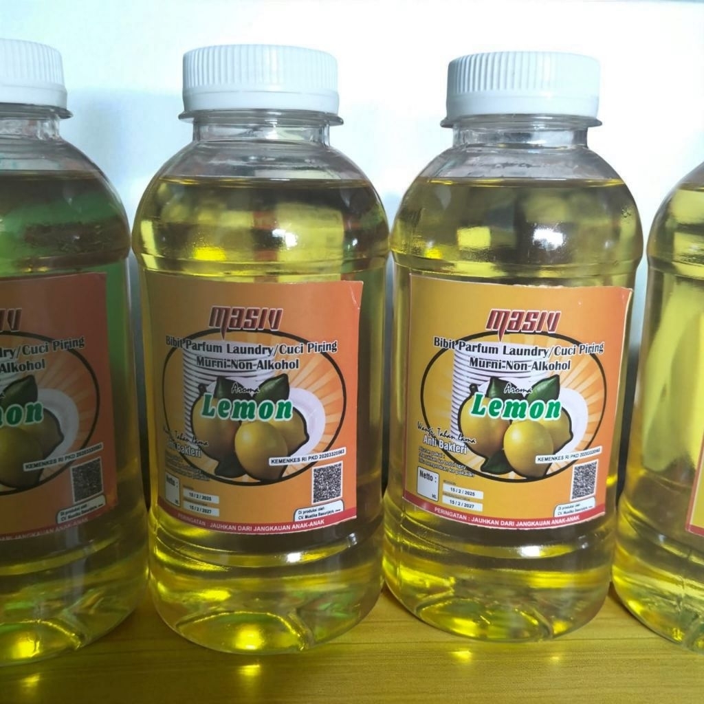 Bibit Parfum Murni Jeruk Lemon(1ml 250rupiah)Pewangi Sabun Sampo Minyak Wangi Tahan Lama