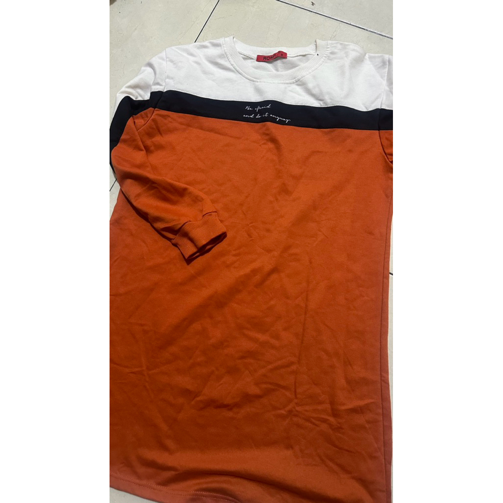 tunik romp ukuran M