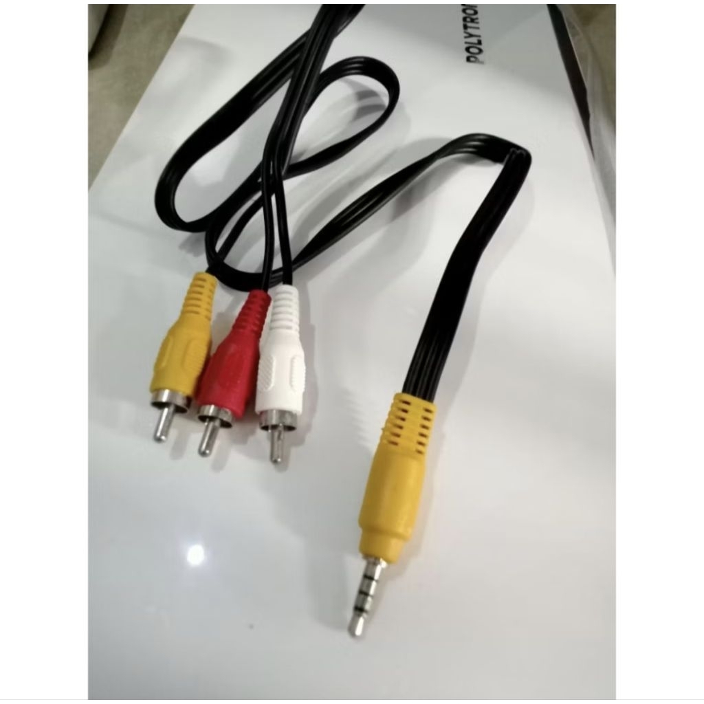 KABEL RCA TV BOX AKABEL RCA TV BOX ANDROID AUDIO 3IN1 ORIGINAL POLYTRONNDROID AUDIO 3IN1 ORIGINAL PO