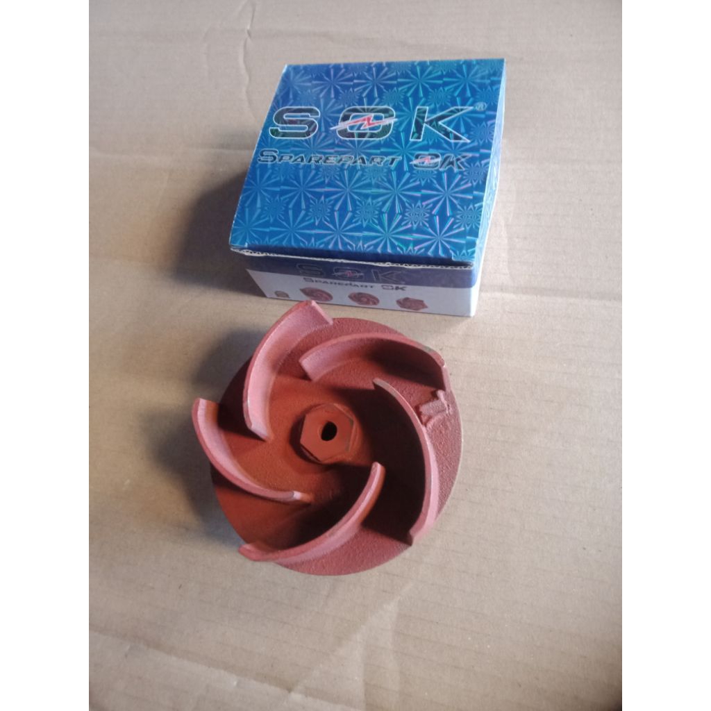 impeler Alkon 3" inc spy as 20mm 5 daun / untuk Alkon ukuran 3" inc