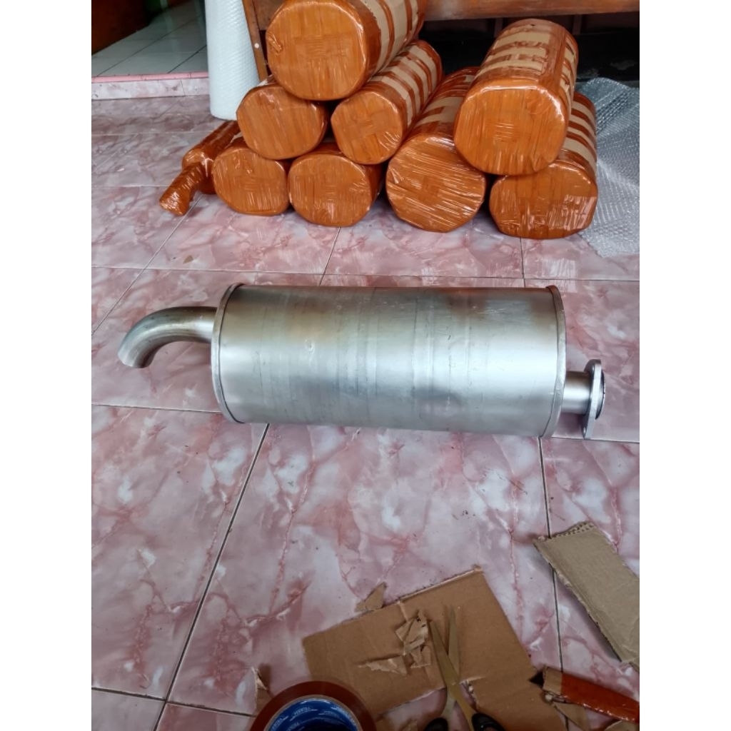 tabung knalpot truck canter pnp