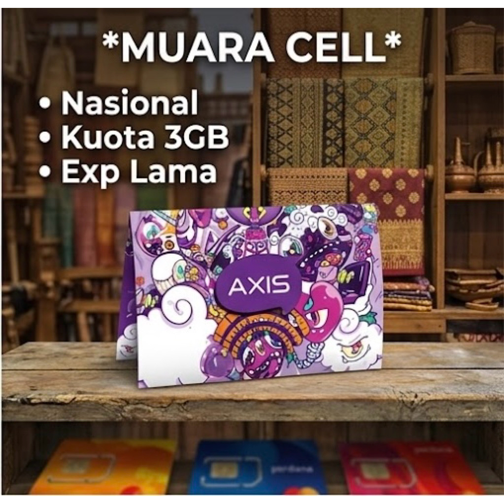 KARTU AXIS 3GB NASIONAL