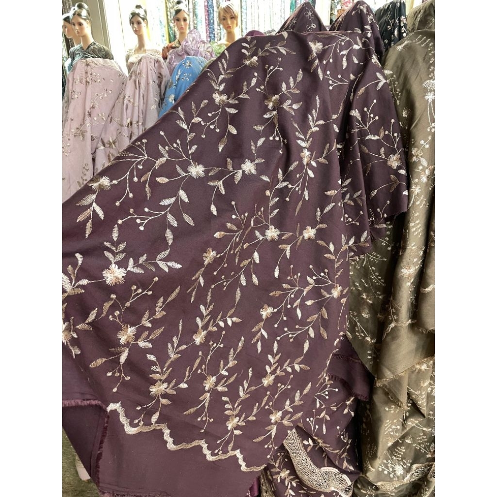 (COD) BAHAN KAIN KATUN BOLONG MOTIF // KATUN BOLONG PREMIUM