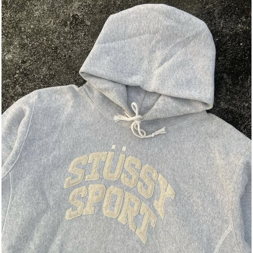 Hoodie stussy x champion ready ngab baru masuk gas aja