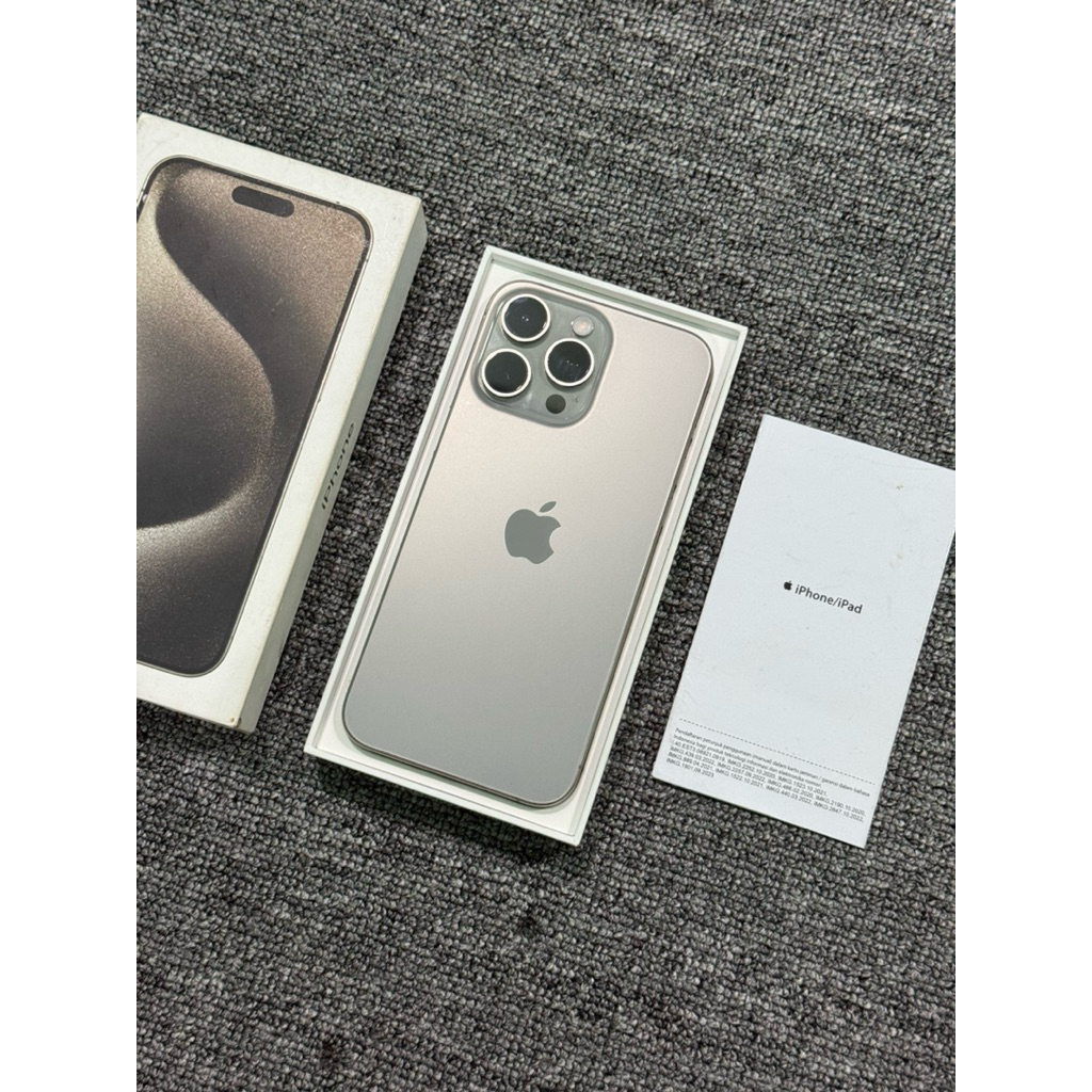 iphone 15 pro max 256 gb ibox second