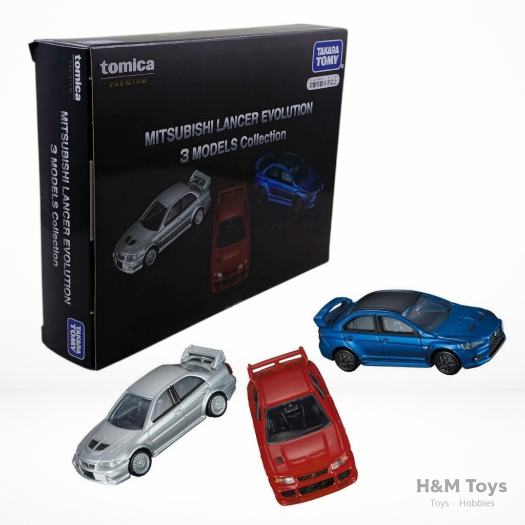 Tomica Premium MITSUBISHI LANCER EVOLUTION 3 MODELS Collection - Tomica Lancer Evo Takara Tomy